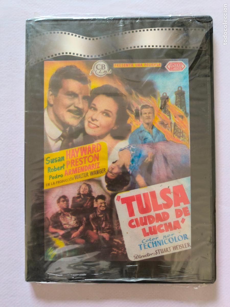 Cine: DVD TULSA CIUDAD DE LUCHA - CAJA SLIM - NUEVO, PRECINTADO (015)