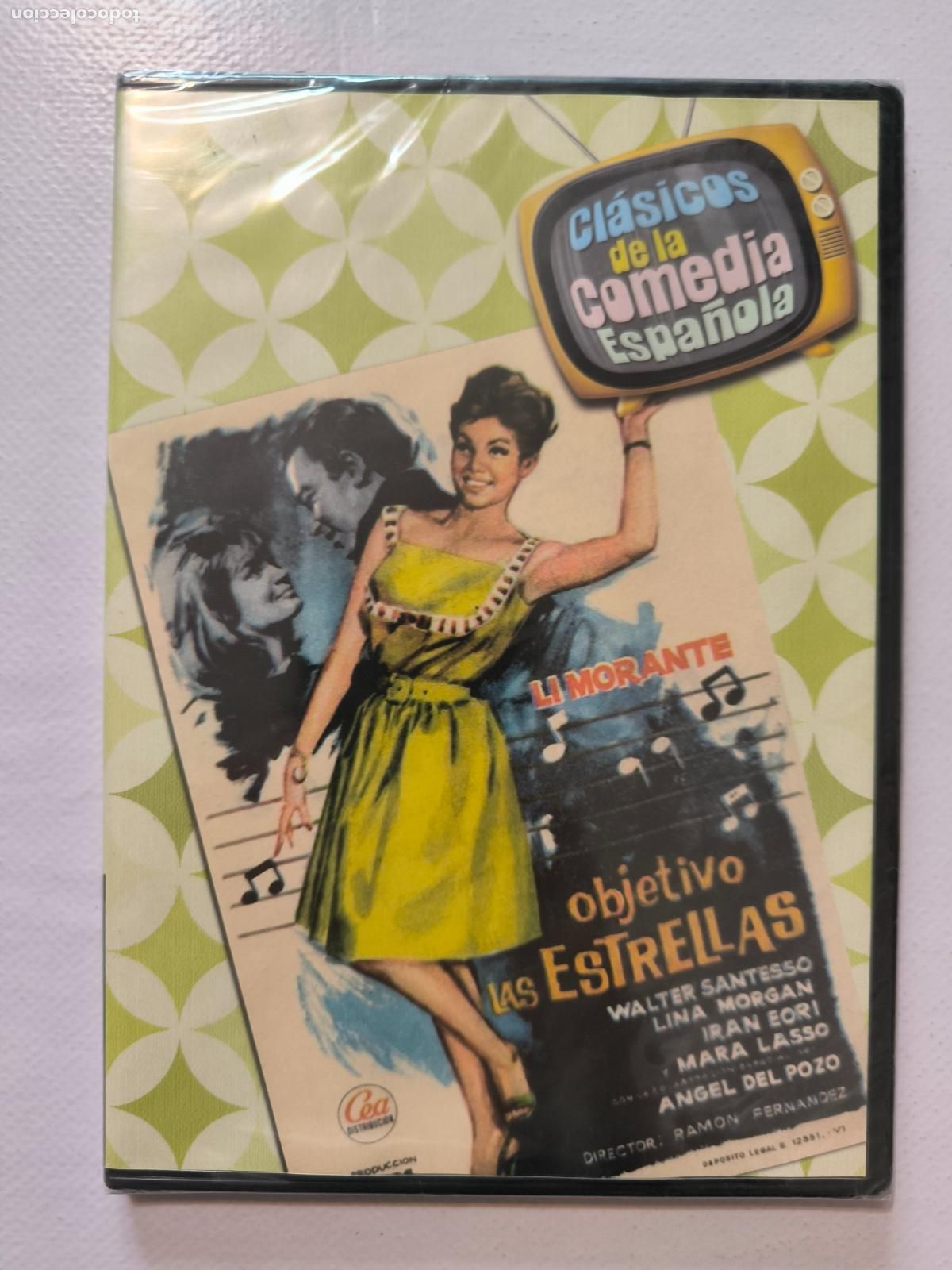 Cine: DVD OBJETIVO LAS ESTRELLAS - LI MORANTE - CAJA SLIM - NUEVO, PRECINTADO (017)