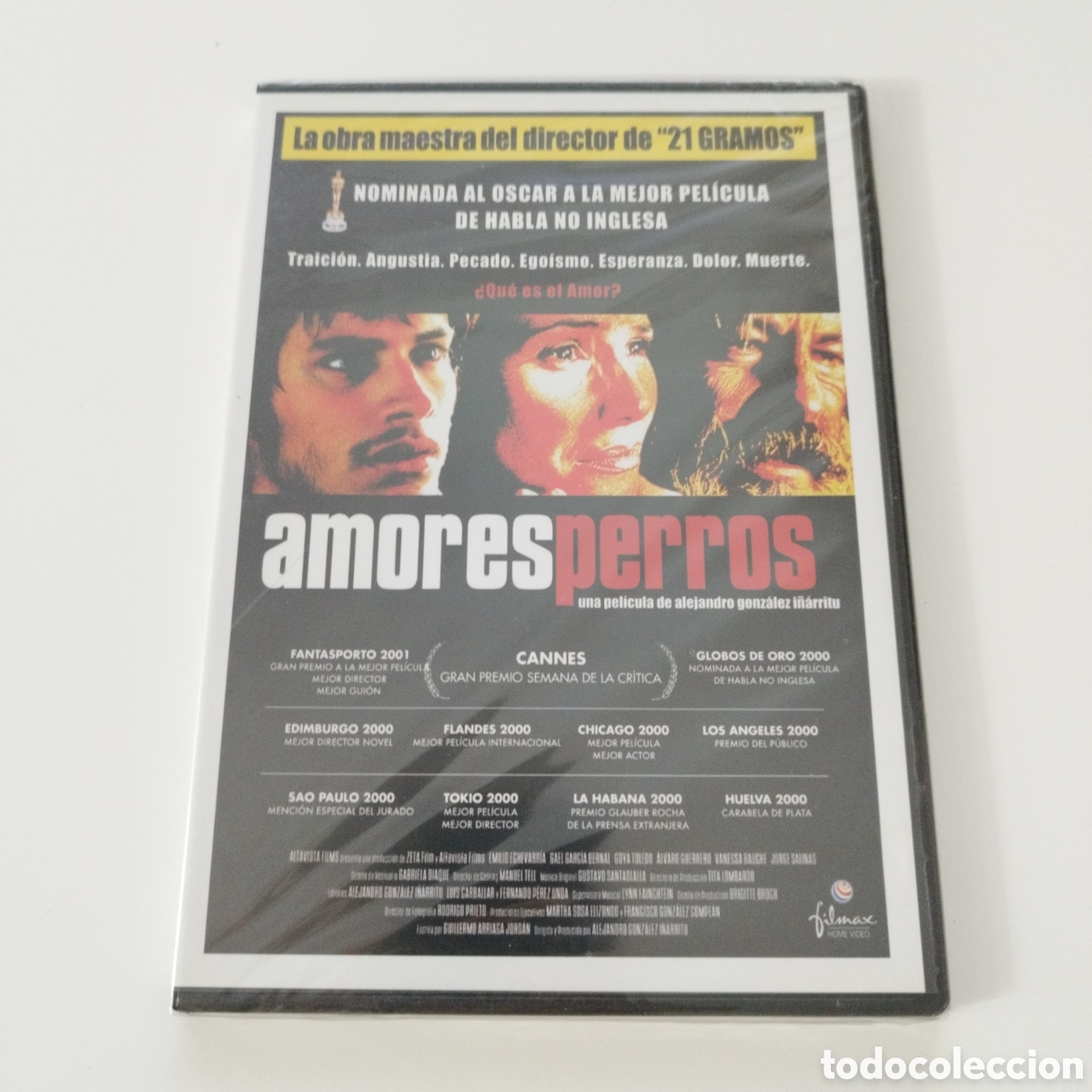 Kino: DVD / AMORES PERROS / SIN ABRIR