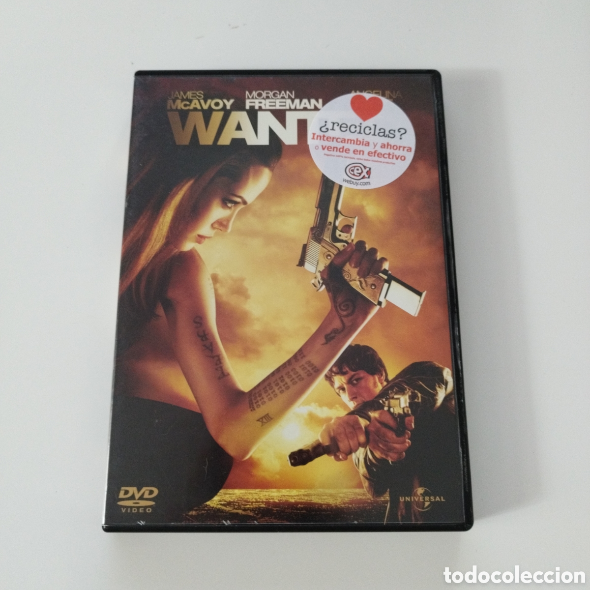 Kino: DVD / WANTED / MORGAN FREEMAN