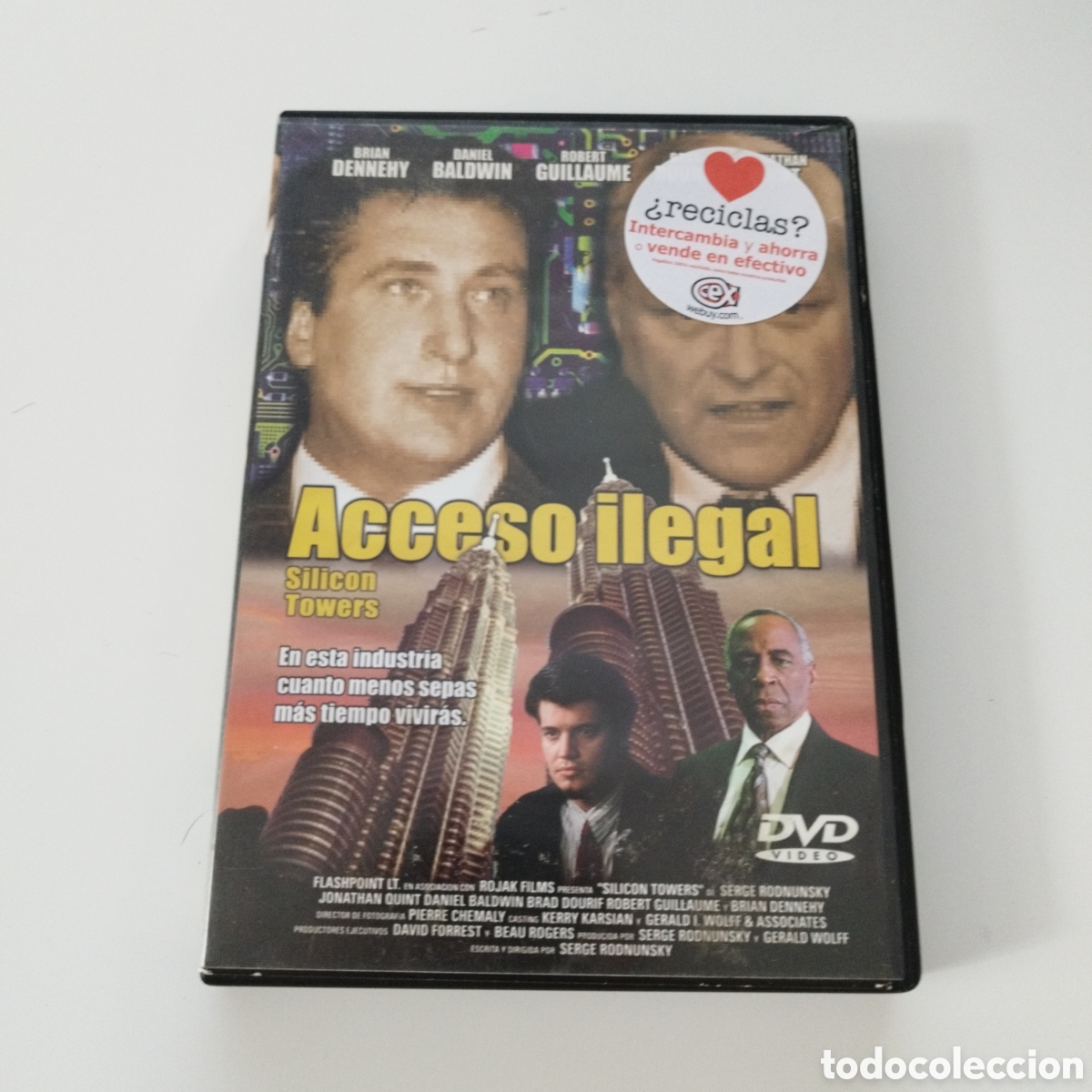 Cine: DVD / ACCESO ILEGAL / SILICON TOWERS