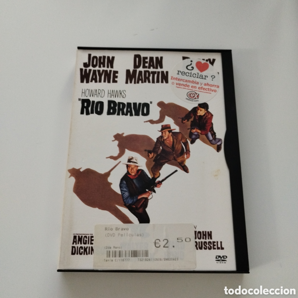 Cine: DVD / R&Iacute;O BRAVO / JOHN WAYNE /