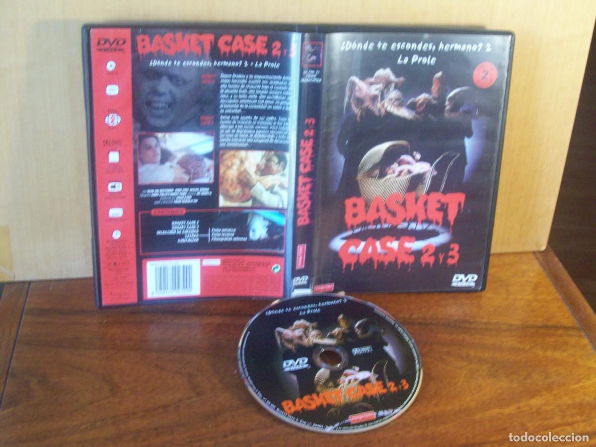Cine: BASKET CASE 2 Y 3 - DONDE TE ESCONDES HERMANO 2 - DIRIGIDA POR FRANK HENENLOYYER - DVD
