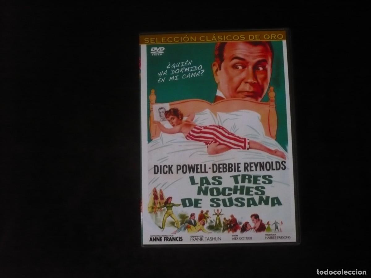 Cine: las tres noches de susana - dvd casi como nuevo