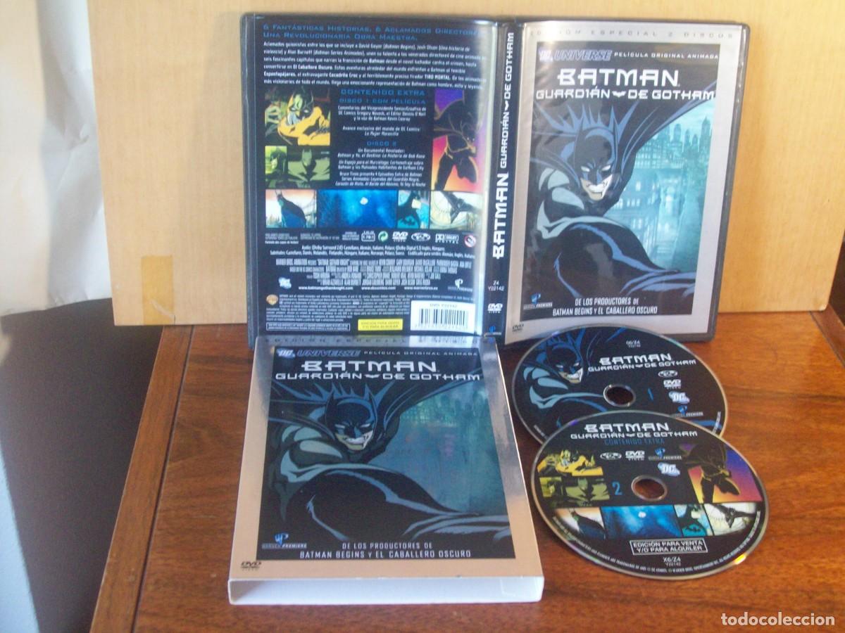 Cine: BATMAN GUARDIAN DE GOTHAM - DOBLE DVD EDICION ESPECIAL CON TAPA DE CARTON