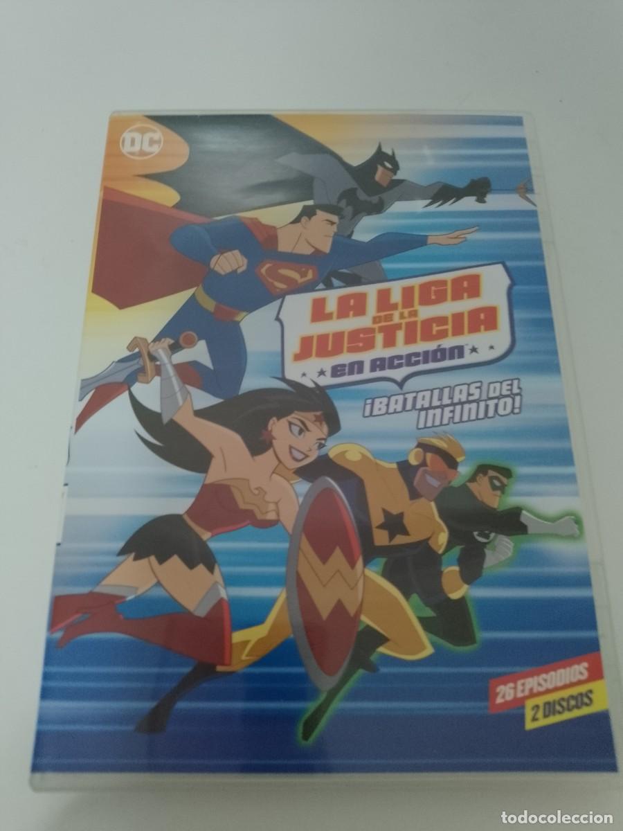Cine: LA LIGA DE LA JUSTICIA - BATALLAS DEL INFINITO - 26 EPISODIOS - 2 DVD