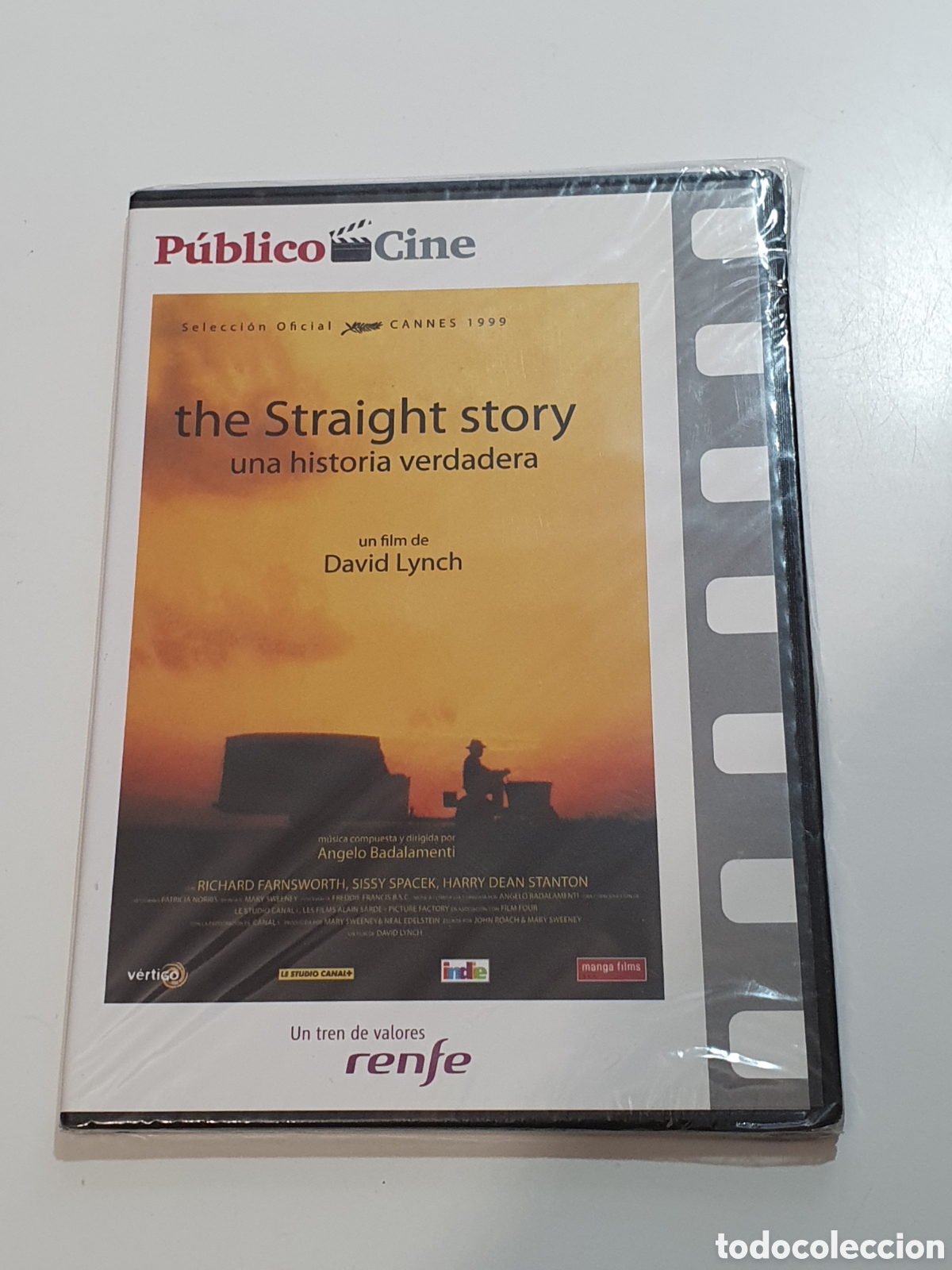 Cine: 23-Dvd. The Straight Story, Una Historia Verdadera, Nuevo, Precintado Original, Sin Estrenar Ni Usar