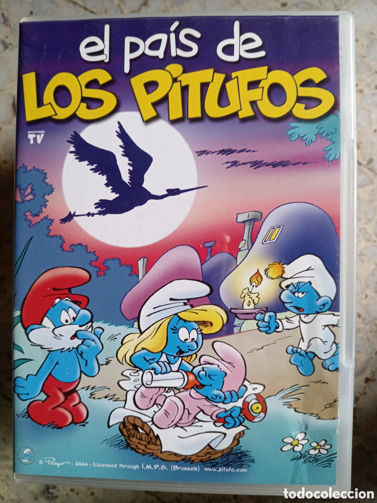 Cine: DVD EL PAIS DE LOS PITUFOS
