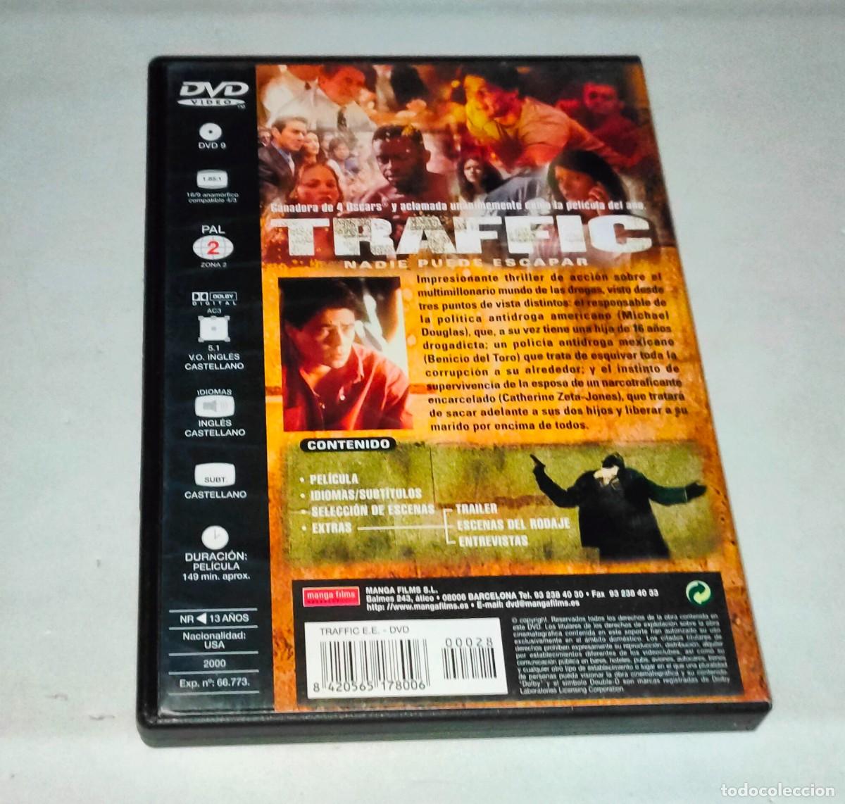Cine: DVD &bull; TRAFFIC - EDICI&Oacute;N ESPECIAL (STEVEN SODERBERGH) - Foto 2