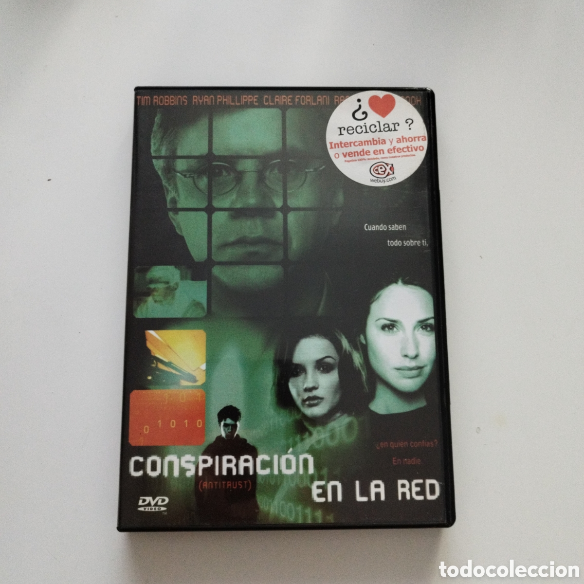 Cine: DVD / CONSPIRACI&Oacute;N EN LA RED