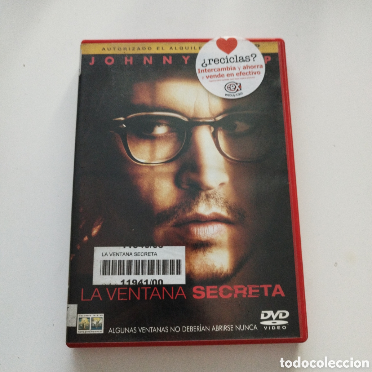 Cinema: DVD / LA VENTANA SECRETA / EDICION ALQUILER