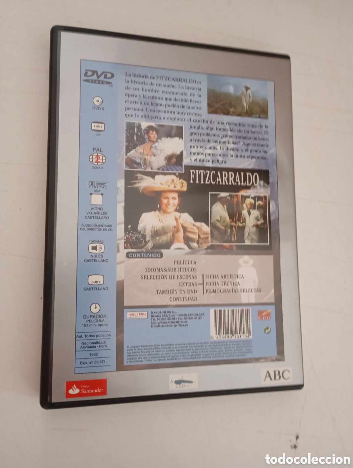 Cine: FITZCARRALDO - WERNER HERZOG - DVD - Foto 2