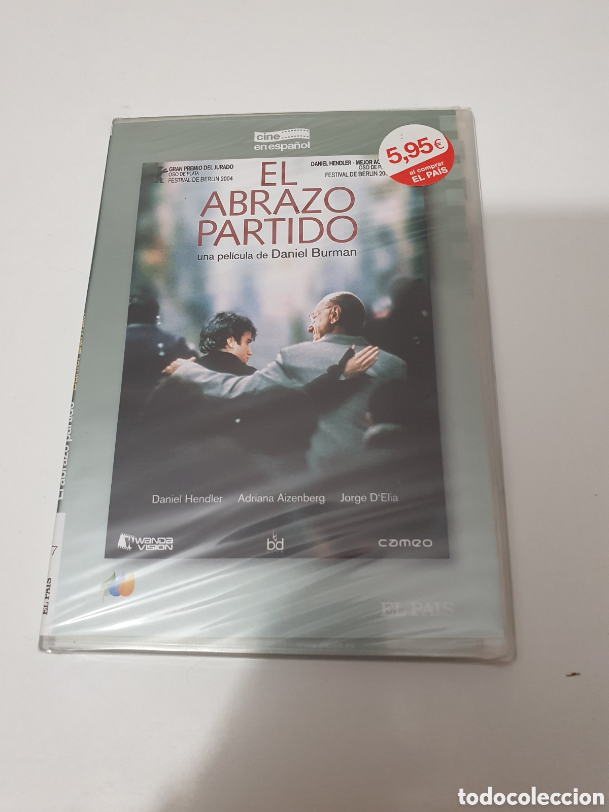 Cine: 23-Dvd. El Abrazo Partido, Nuevo, Precintado Original, Sin Estrenar Ni Usar.