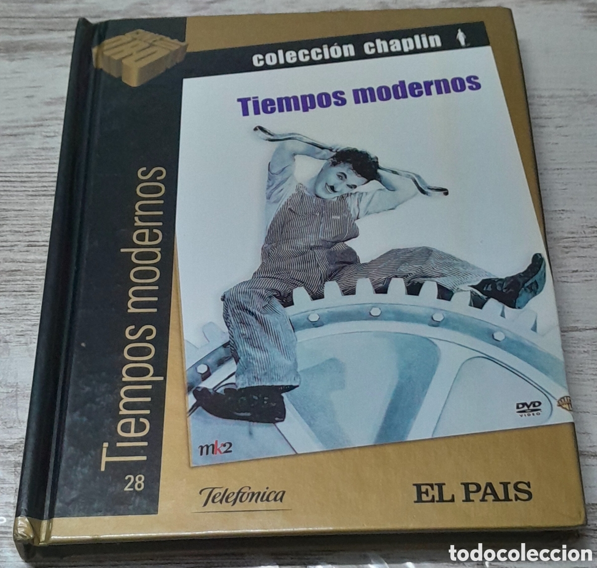 Cine: TIEMPOS MODERNOS - LIBRO-DVD - Foto 1