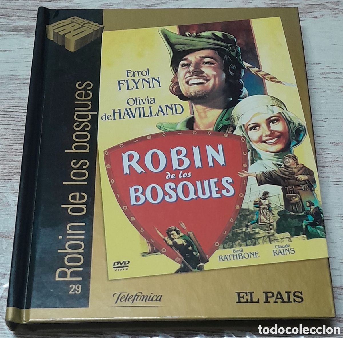 Cine: ROBIN DE LOS BOSQUES - LIBRO-DVD - Foto 1
