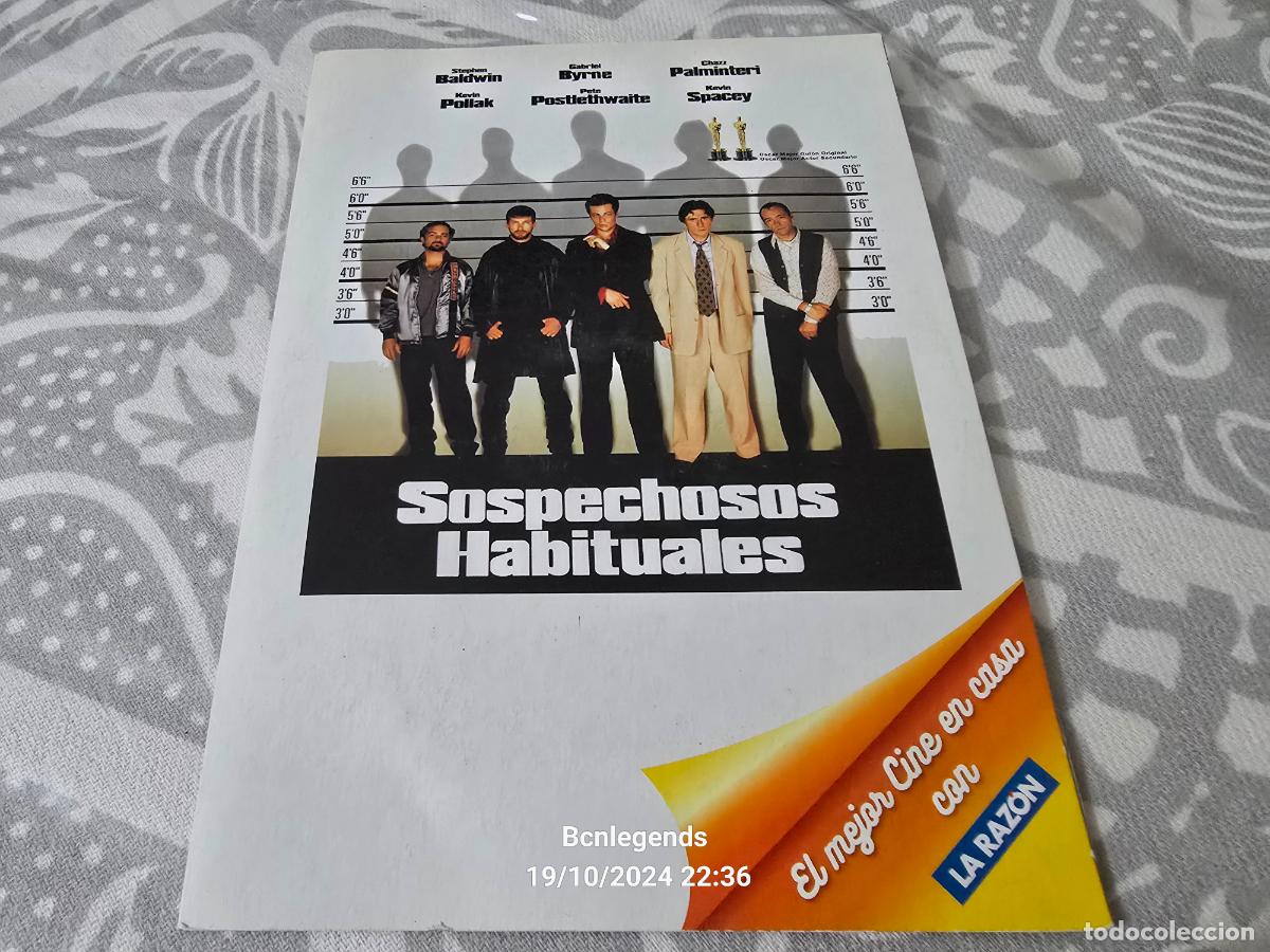 Cinema: SOSPECHOSOS HABITUALES STEPHEN BALDWIN EL MEJOR CINE CON LA RAZON DVD CAJA FINA CARTON