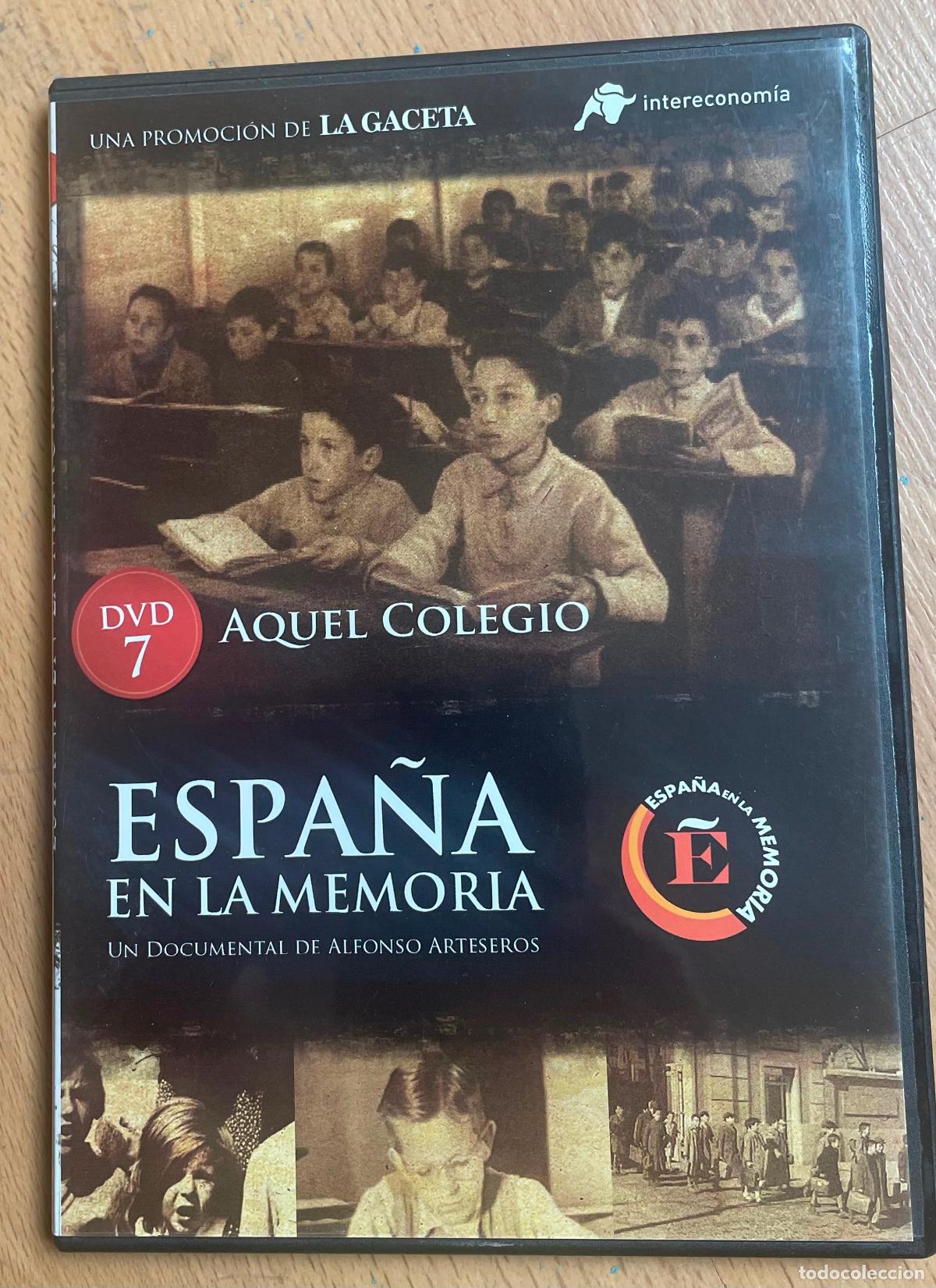 Cin&eacute;ma: AQUEL COLEGIO, ESPA&Ntilde;A EN LA MEMORIA DVD