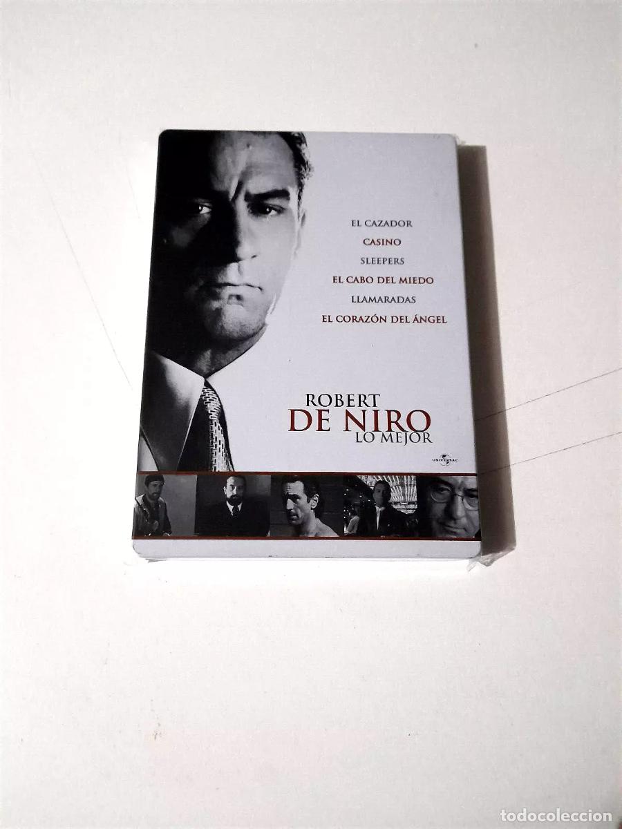 Cine: DVD &rdquo;ROBERT DE NIRO LO MEJOR PACK&rdquo; 6DVD CAJA DE METAL LIMITADA EL CAZADOR CASINO