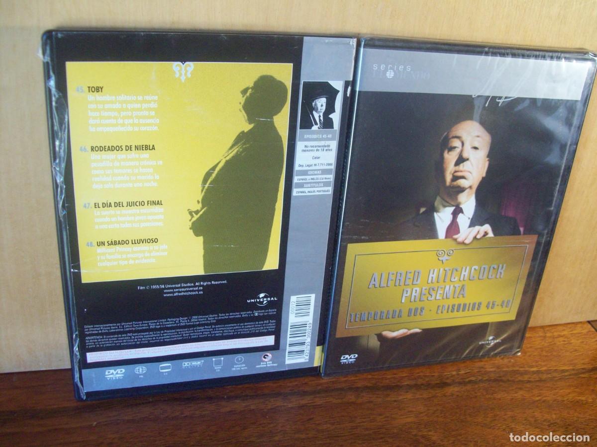 Cine: ALFRED HITCHCOCK PRESENTA TEMPORADA DOS EPISODIOS 45/48 - DVD CAJA FINA NUEVA PRECINTADA