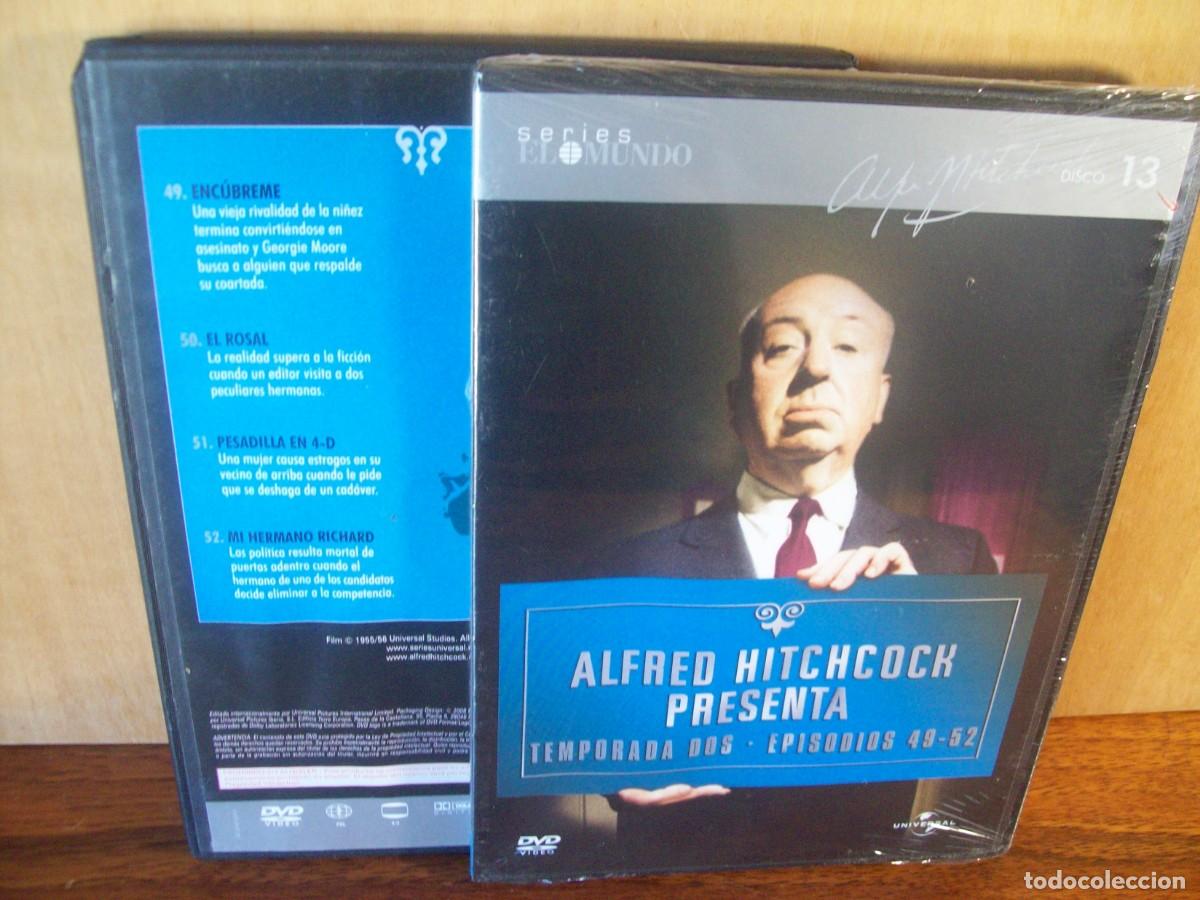 Cine: ALFRED HITCHCOCK PRESENTA TEMPORADA DOS EPISODIOS 49/52 DVD CAJA FINA NUEVA PRECINTADA