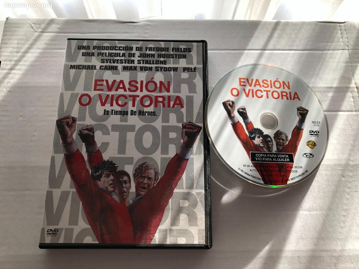 Cine: EVASION O VICTORIA STALLONE PELE CAINE - PELICULA DVD KREATEN
