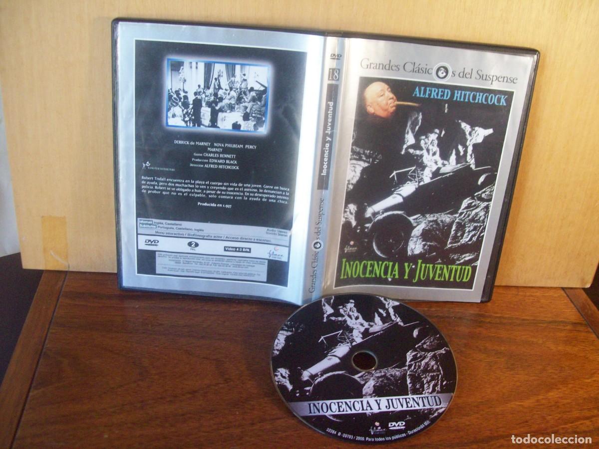 Cine: INOCENCIA Y JUVENTUD - DERRYCK DE MARNEY - DIRIGIDA POR ALFRED HITCHCOCK - DVD
