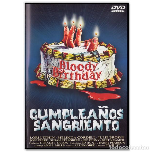 Cinema: CUMPLEAÑOS SANGRIENTO DVD (Terror, Slasher)