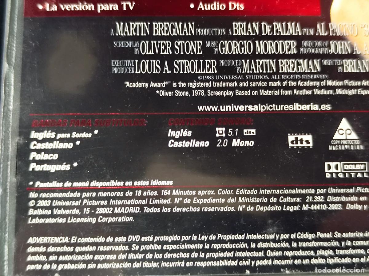 Cine: EL PRECIO DEL PODER - EDICION ESPECIAL - 2 DVD - Foto 2