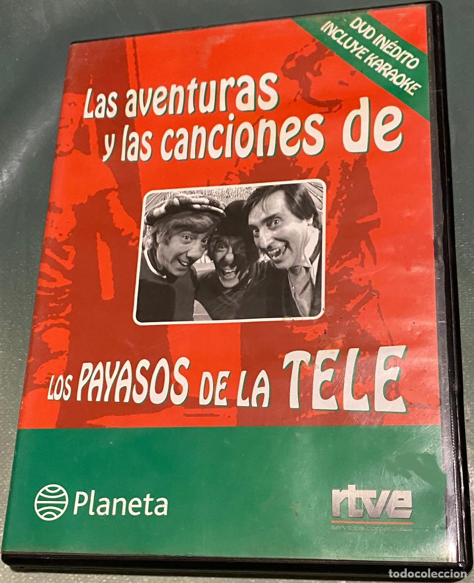 Cine: 'Las aventuras y las canciones de Los Payasos de la Tele' Edici&oacute;n de 2003. DVD original. Buen estado