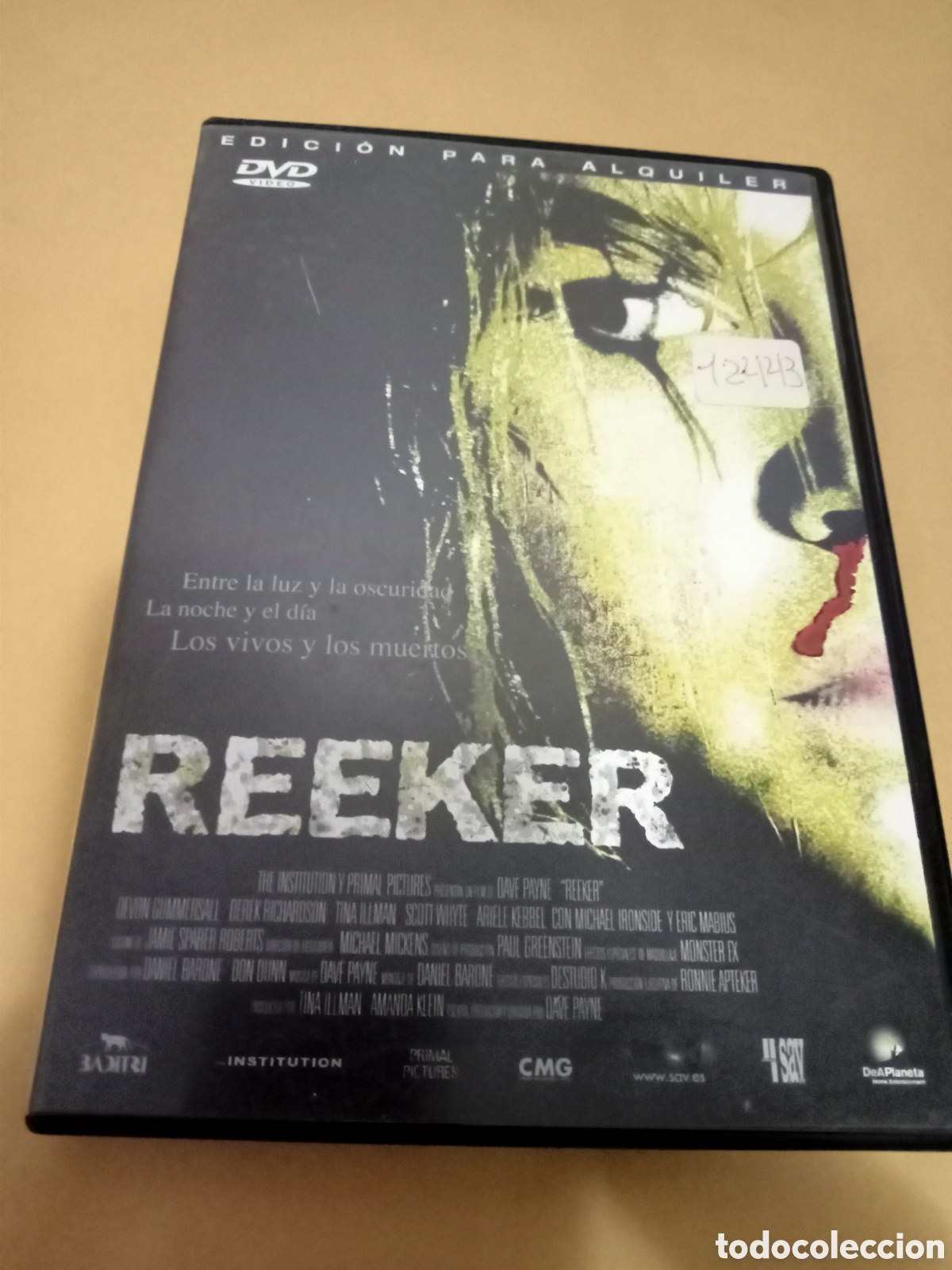 Cine: Dvd. Reeker. Terror.