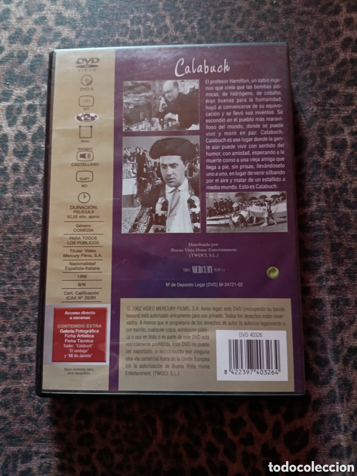 Cine: CALABUCH -------- DVD - Foto 2