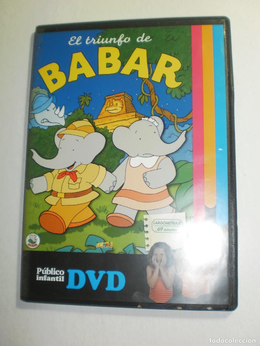 Cine: dvd el triunfo de babar. 69 min (seminuevo)