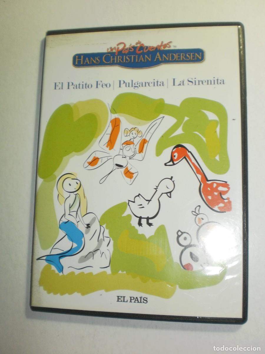 Cine: dvd el patito feo. pulgarcita. la sirenita. 109 min caja fina (seminuevo)