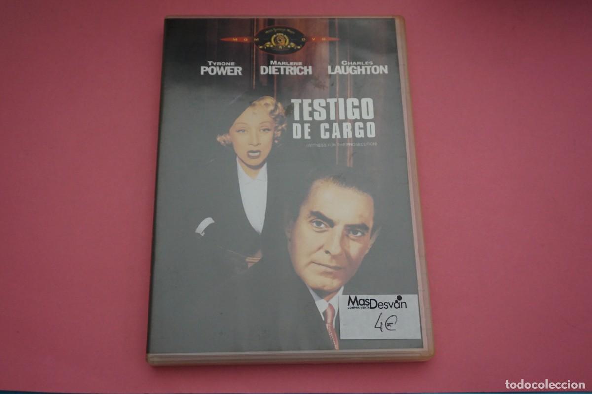 Cinema: 6B3/ DVD - TESTIGO DE CARGO (WITNESS FOR THE PROSECUTION)