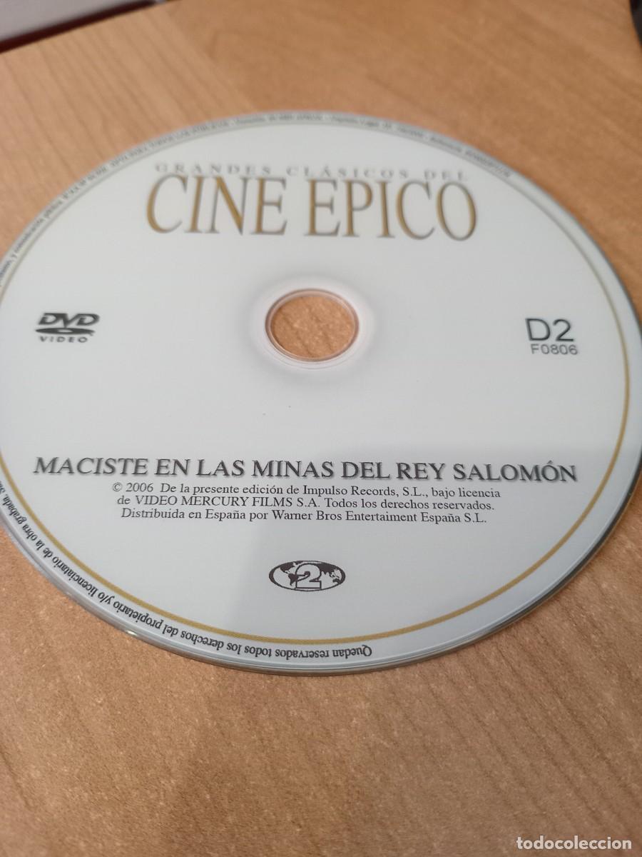 Cinema: SOLO EL DVD: MACISTE EN LAS MINAS DEL REY SALOMON