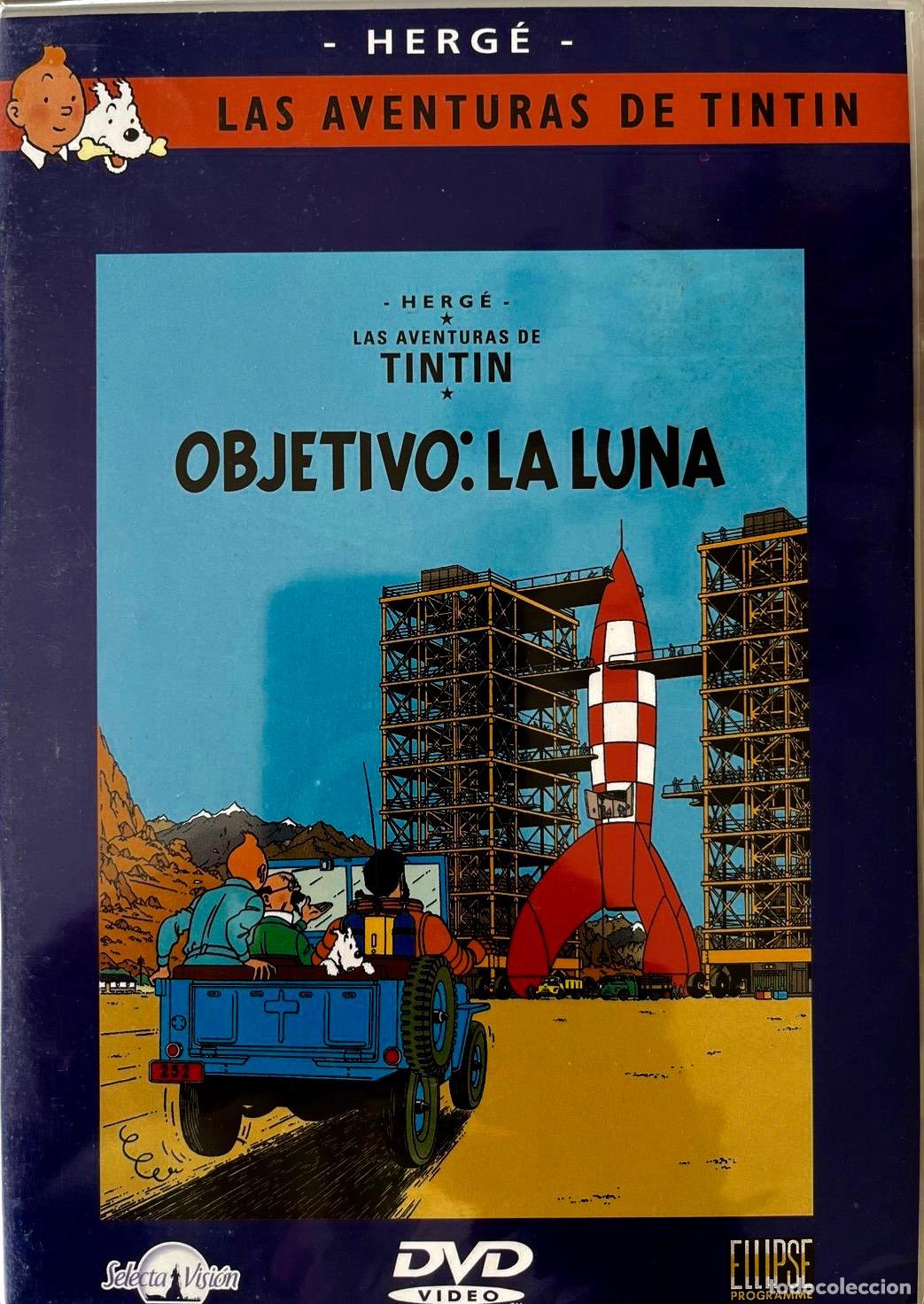 Cine: LAS AVENTURAS DE TINT&Iacute;N, OBJETIVO LA LUNA. DVD CON EXTRAS, NUEVO Y A&Uacute;N PRECINTADO