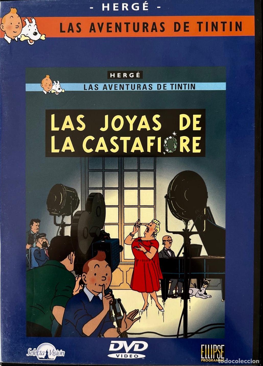 Cine: LAS AVENTURAS DE TINTIN.LA JOYAS DE LA CASTAFIORE. DVD CON EXTRAS + LIBRETO