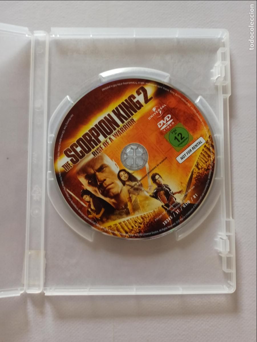 Cinema: DVD EL REY ESCORPION 2 - SIN CARATULA (224)
