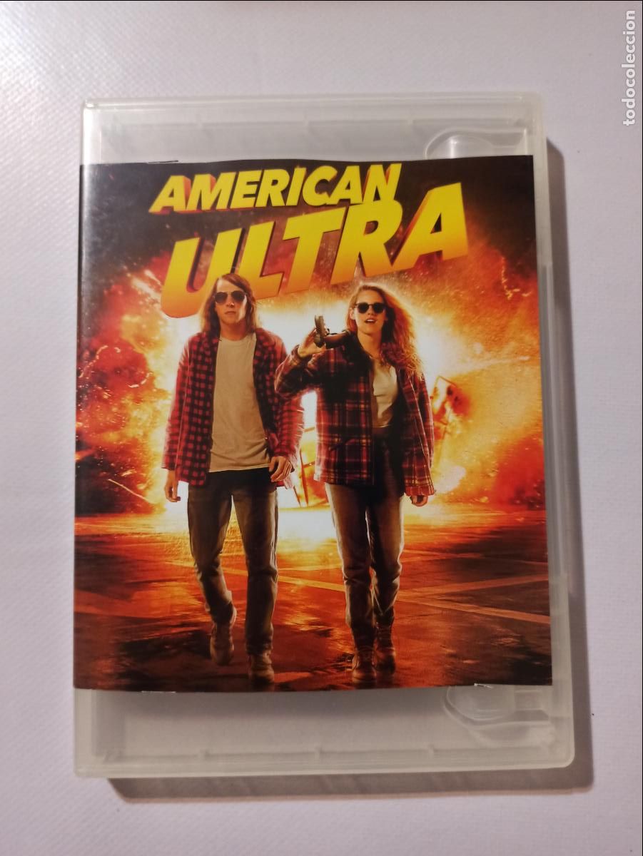 Cinema: DVD AMERICAN ULTRA - CARATULA RECORTADA (228)