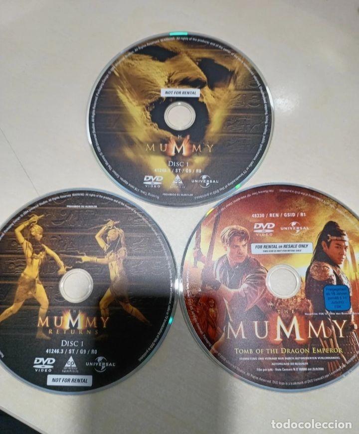 Cinema: SOLO EL DVD: LA MOMIA I, II Y LA TUMBA DEL EMPERADOR DRAGON