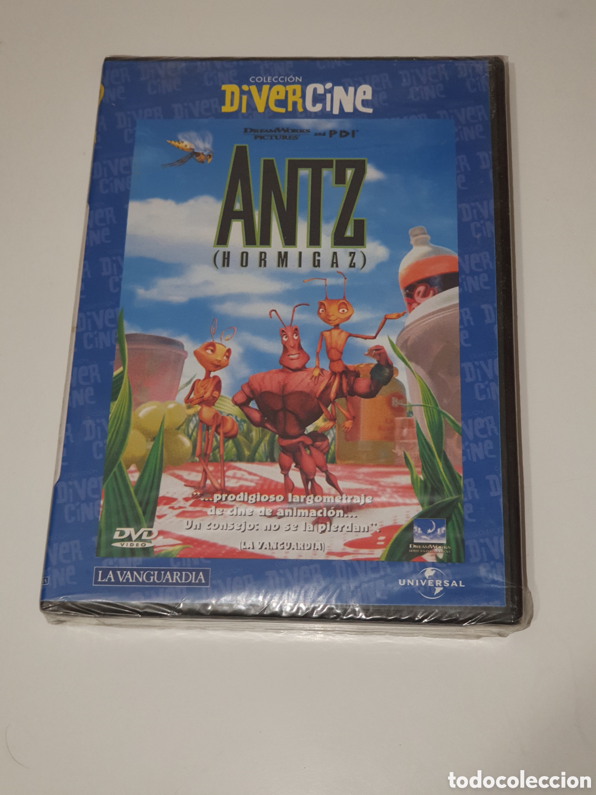 Cine: 24-Dvd. Antz, Hormigas, Nuevo, Precintado Original, Sin Estrenar Ni Usar.