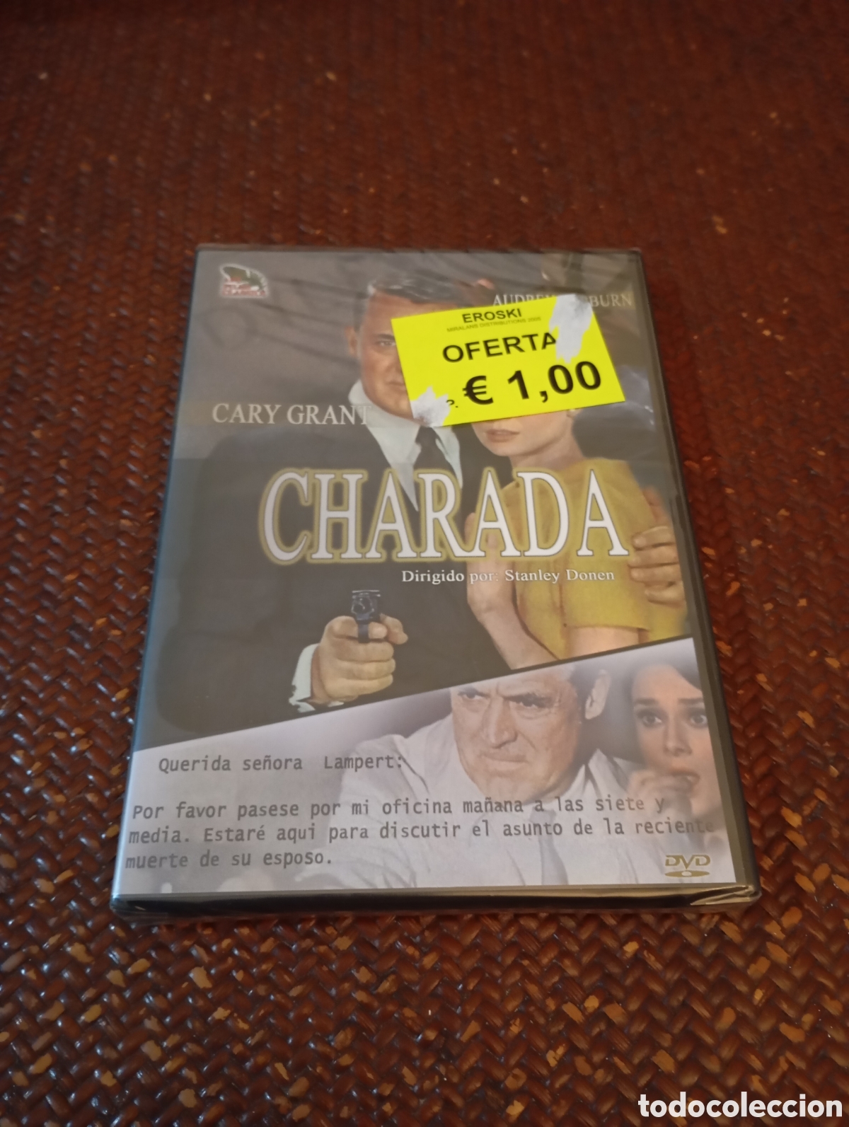 Cine: Charada precintada DVD - Foto 1