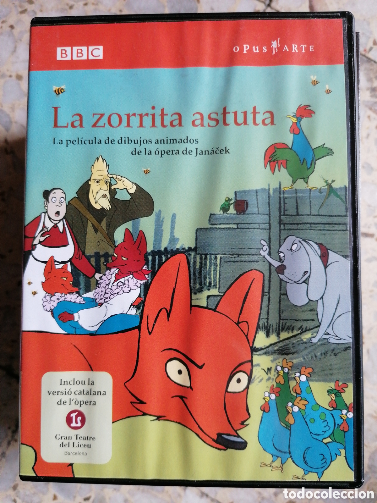 Cine: DVD LA ZORRITA ASTUTA OPERA DE JANACEK