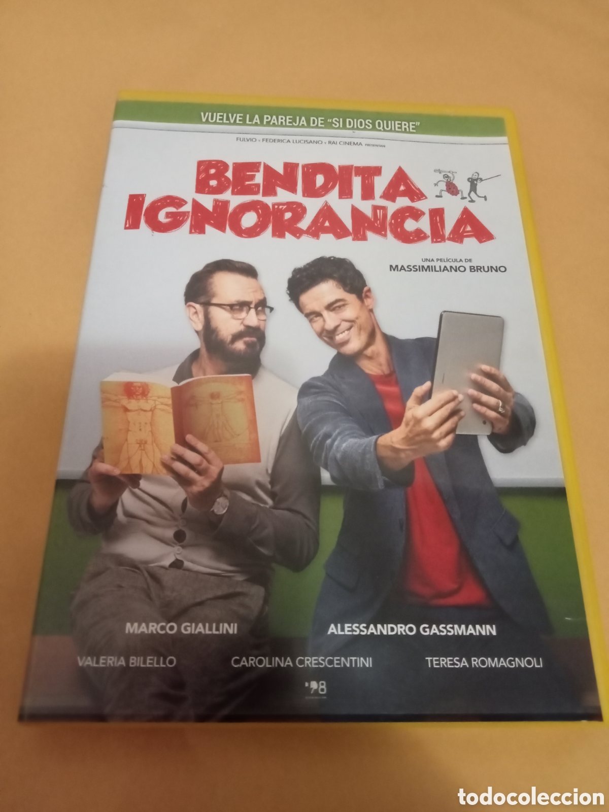 Cine: Dvd. Bendita ignorancia. Massimiliano Bruno.