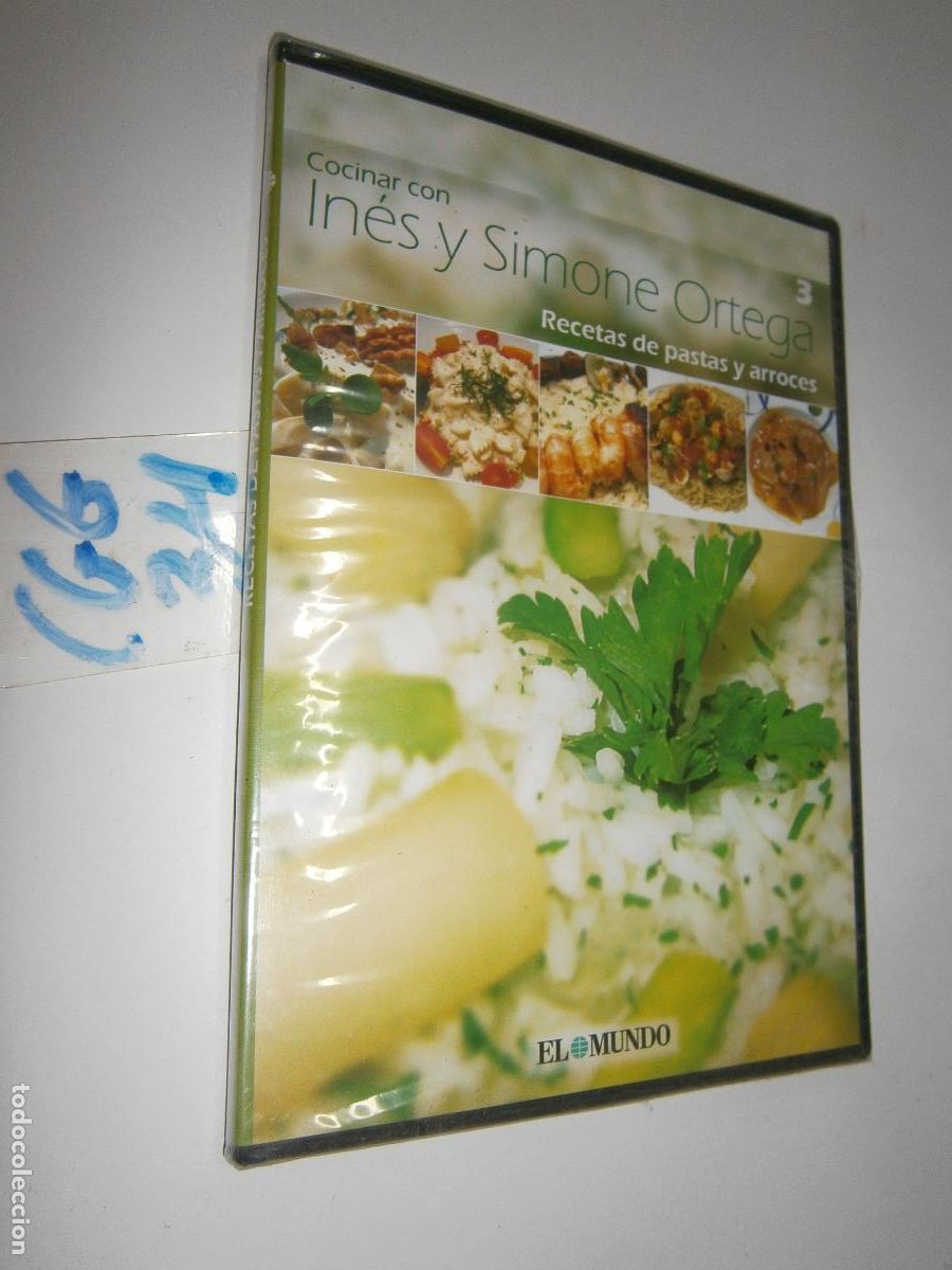 Cin&eacute;ma: DVD - COCINAR CON INES Y SIMONE ORTEGA - RECETAS DE PASTAS Y ARROCES