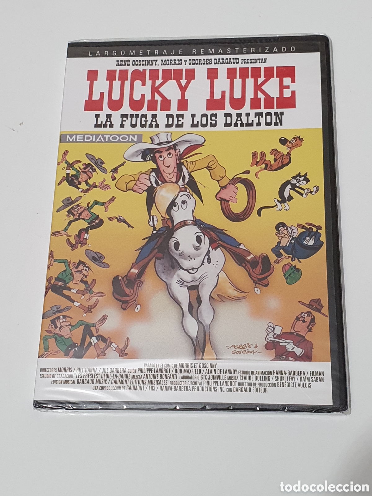 Cine: 28-Dvd. Lucky Luke, La Fuga De Los Dalton - Nuevo, Precintado Original, Sin Estrenar Ni Usar.