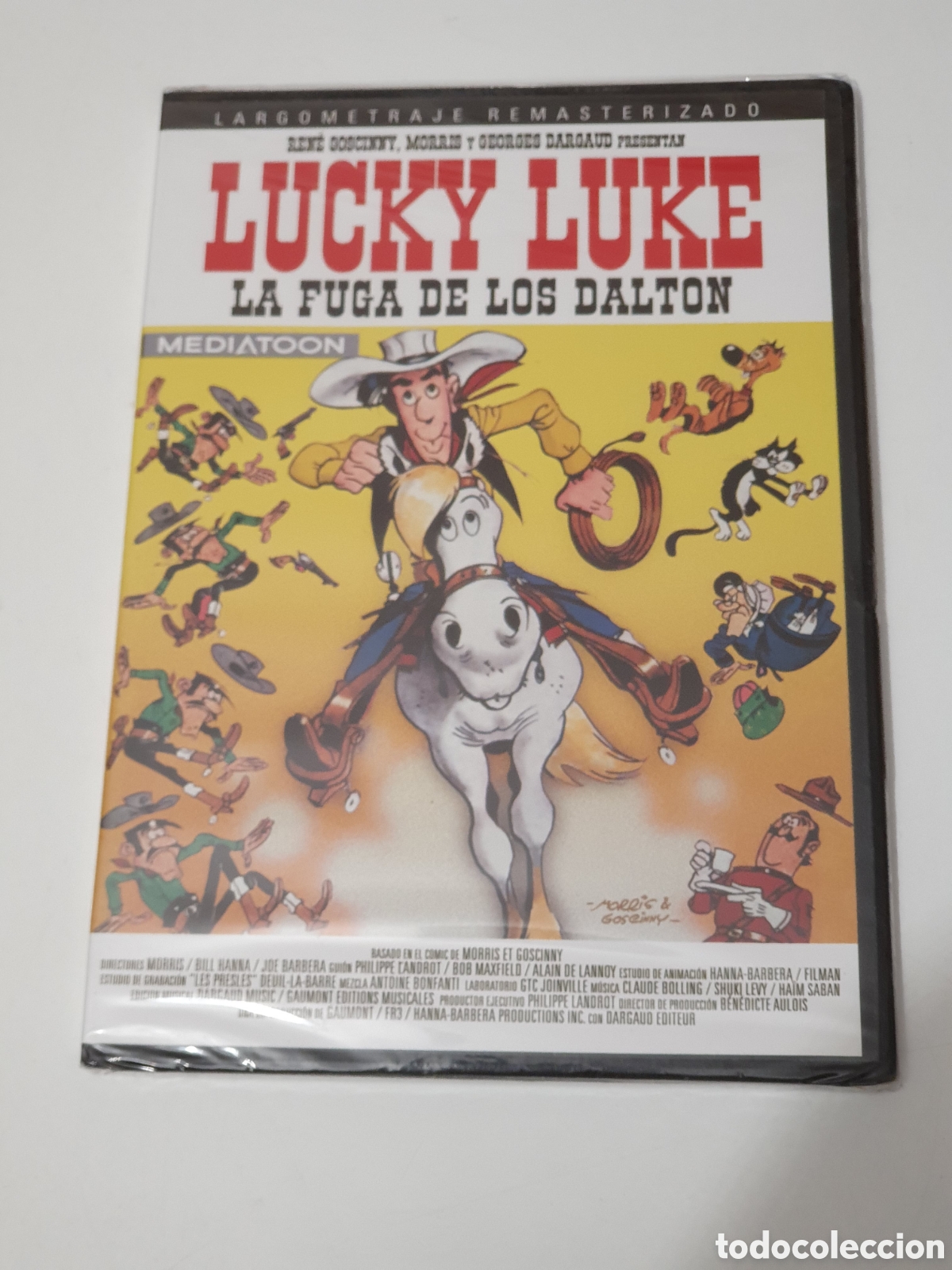Cine: 28-Dvd. Lucky Luke, La Fuga De Los Dalton - Nuevo, Precintado Original, Sin Estrenar Ni Usar.