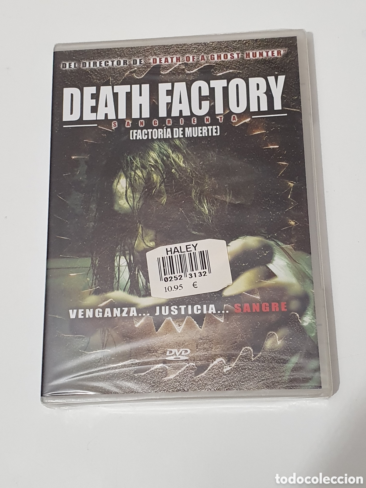 Cine: 28-Dvd. Death Factory, Factor&iacute;a De Muerte, Nuevo,Precintado Original, Sin Estrenar Ni Usar.