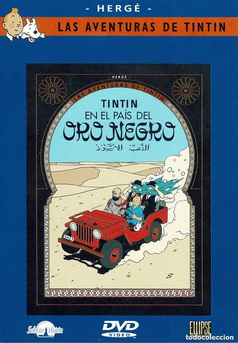 Cine: LAS AVENTURAS DE TINTIN EN EL PAIS DEL ORO NEGRO DVD