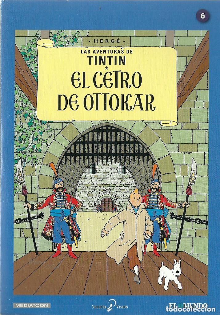 Cine: LAS AVENTURAS DE TINTIN EL CETRO DE OTTOKAR DVD